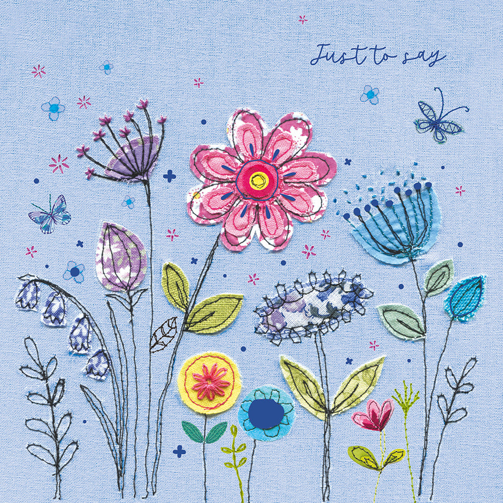 otter-house-sewing-box-happy-flowers-gru-karte-blumen-eco image 1