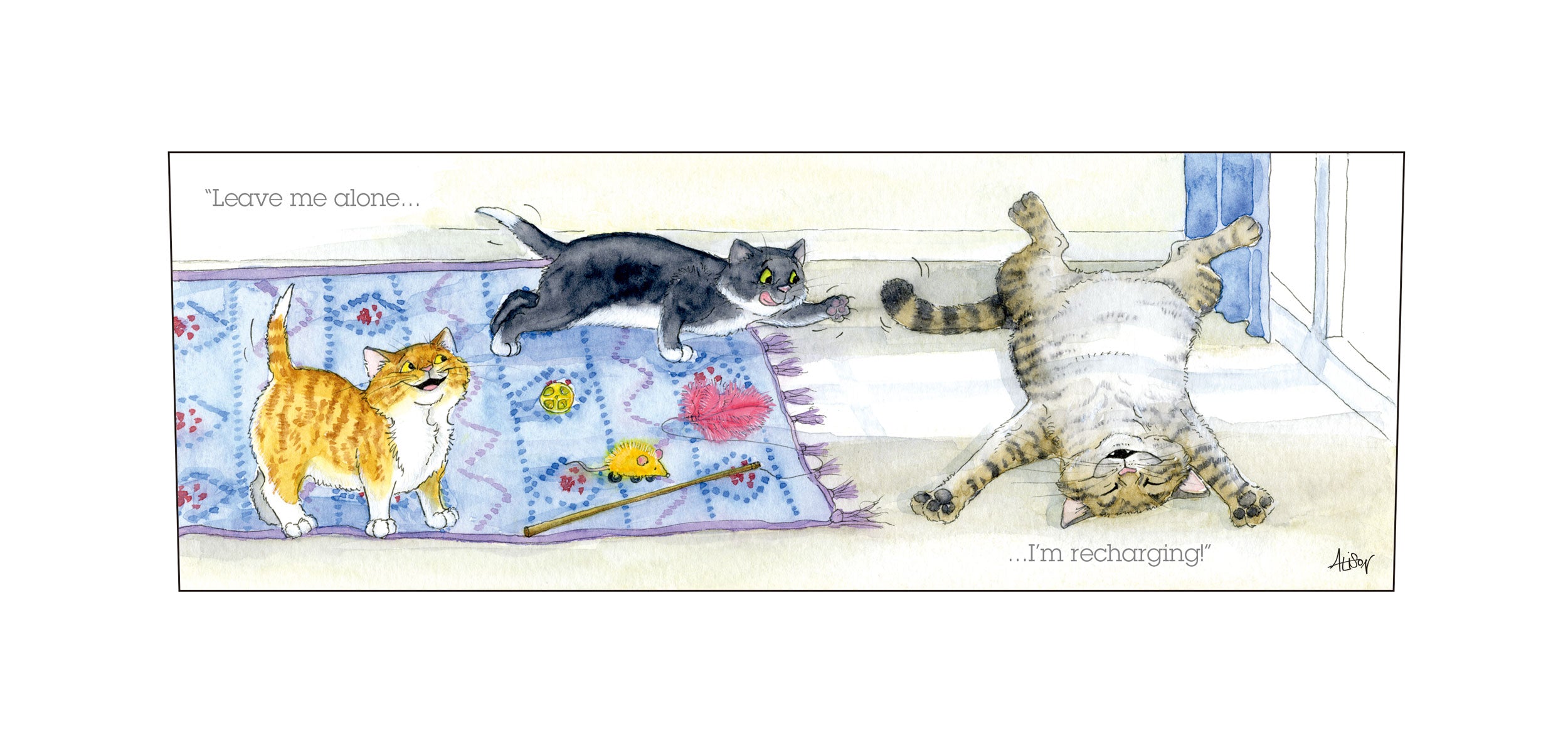 otter-house-alison-s-animals-i-m-recharging-tarka-tasse-290ml image 3