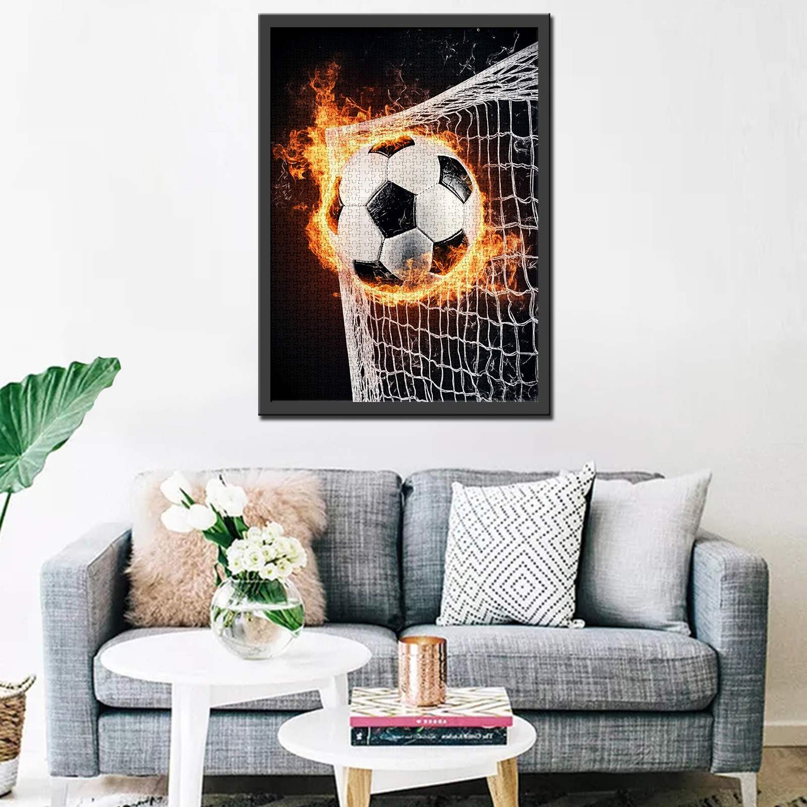 tucocoo-fiery-soccer-goal-puzzle-1000-teile-fu-ball image 3
