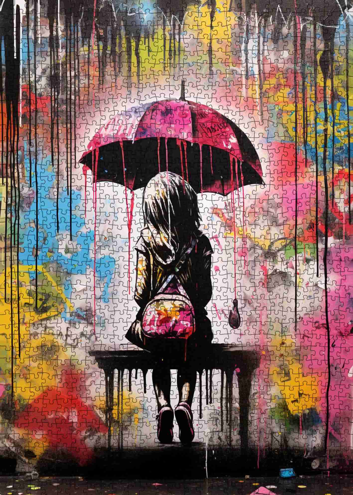 tucocoo-jigsaw-puzzles-girl-with-umbrella-puzzle-1000-teile image 2