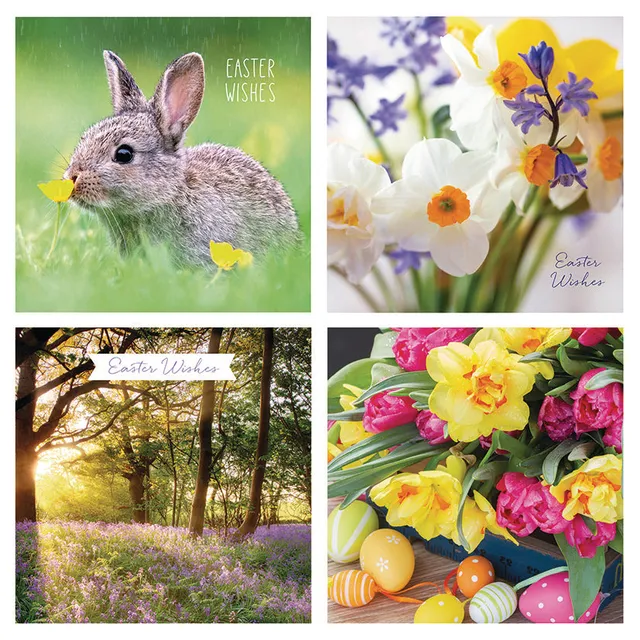 otter-house-easter-osterkarten-5er-pack-fotografisch image 1