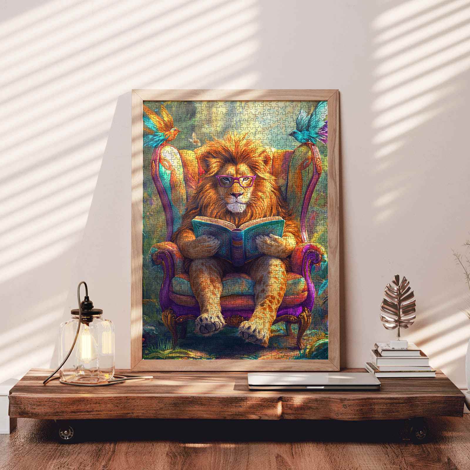 tucocoo-intellectual-lion-reading-puzzle-1000-teile-l-we image 3