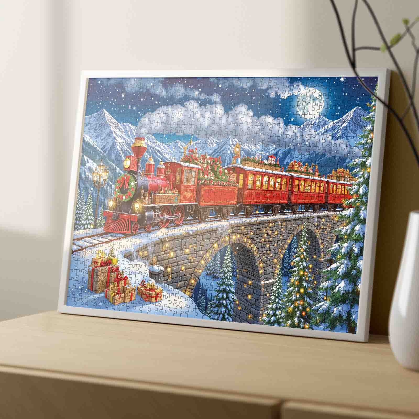 tucocoo-jigsaw-vintage-christmas-train-puzzle-1000-teile-weihnachten image 4