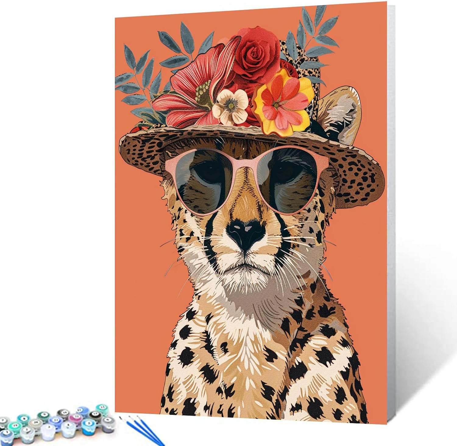 tucocoo-leopard-wearing-shades-malen-nach-zahlen-40x50-leopard image 1