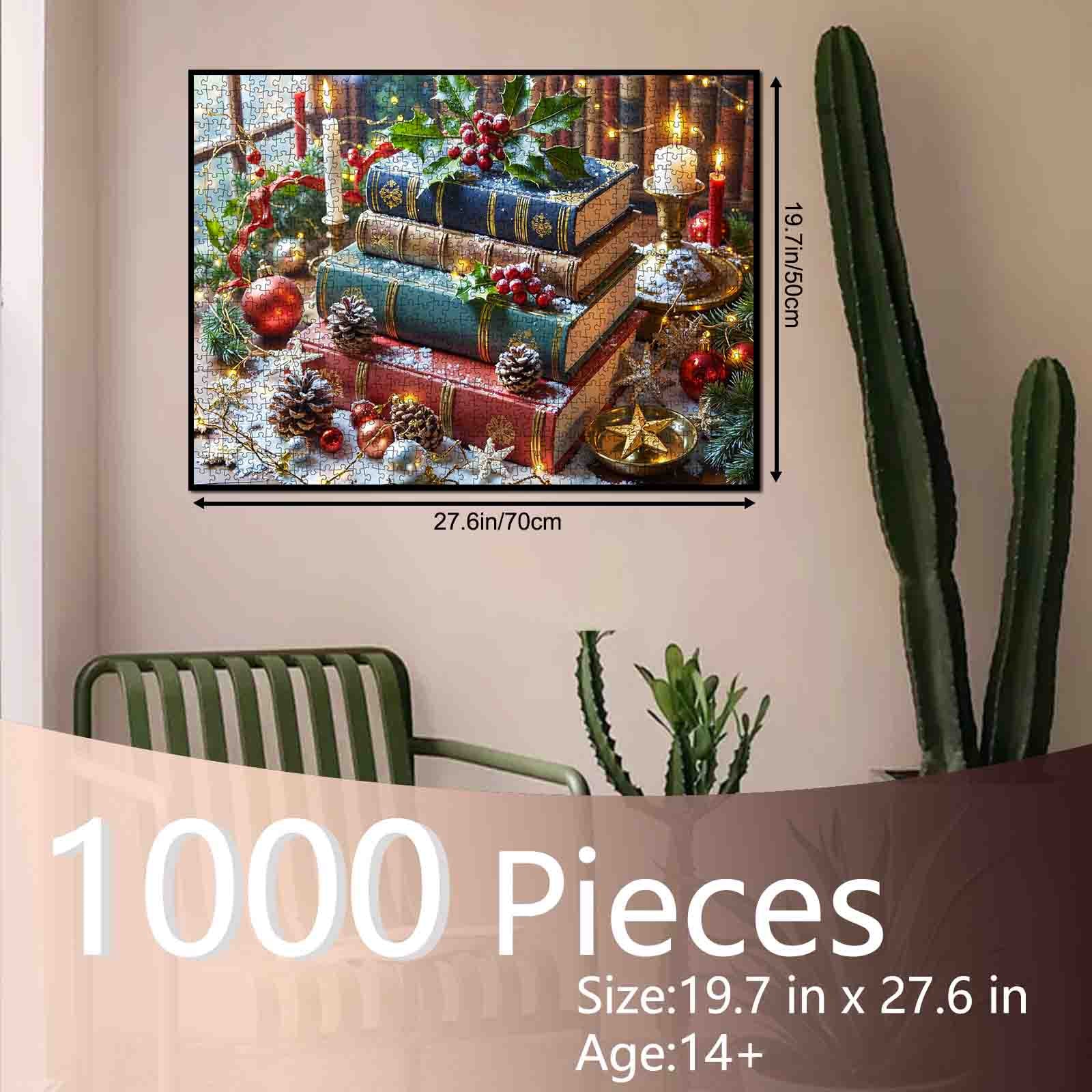 tucocoo-festive-holiday-books-puzzle-1000-teile-weihnachtsb-cher image 5