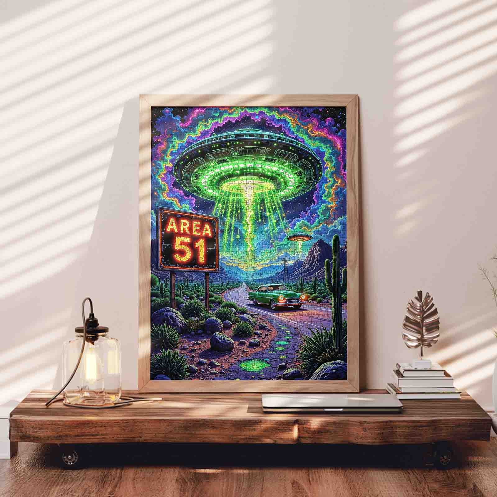 tucocoo-area-51-ufo-encounter-puzzle-1000-teile-ufo image 3