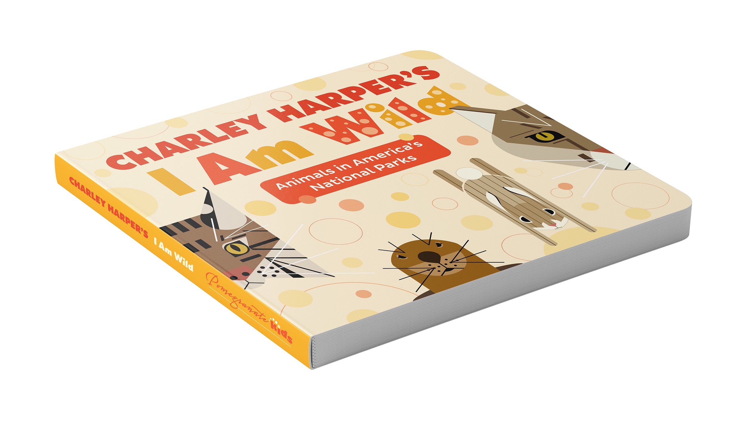 pomegranate-charley-harper-s-i-am-wild-pappbilderbuch-tiere image 3