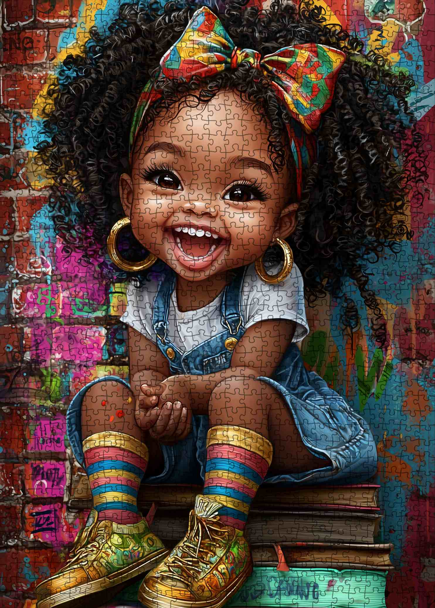 tucocoo-colorful-little-fashionista-puzzle-1000-teile-m-dchen image 2