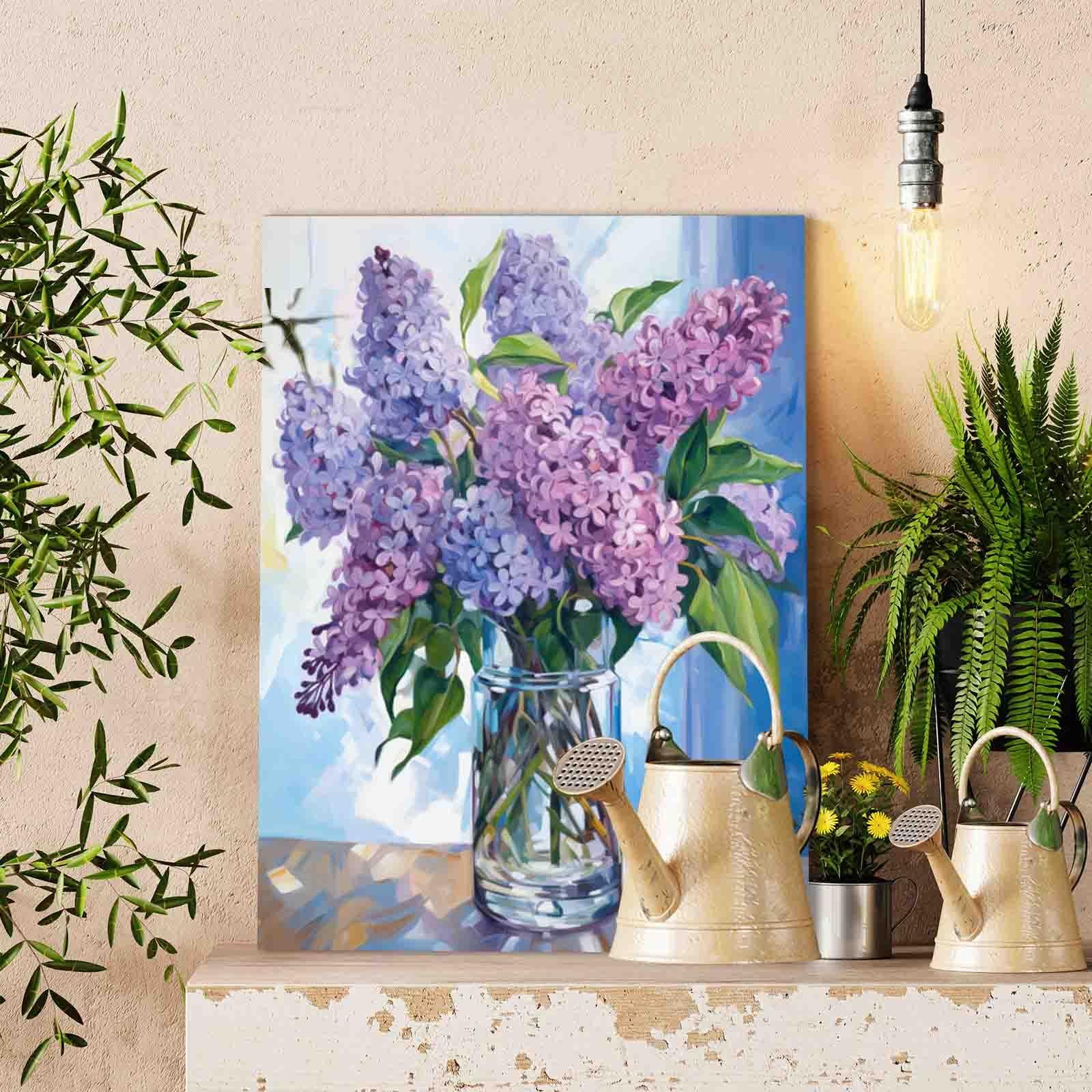 tucocoo-paint-by-numbers-flieder-vase-malset-40x50 image 2