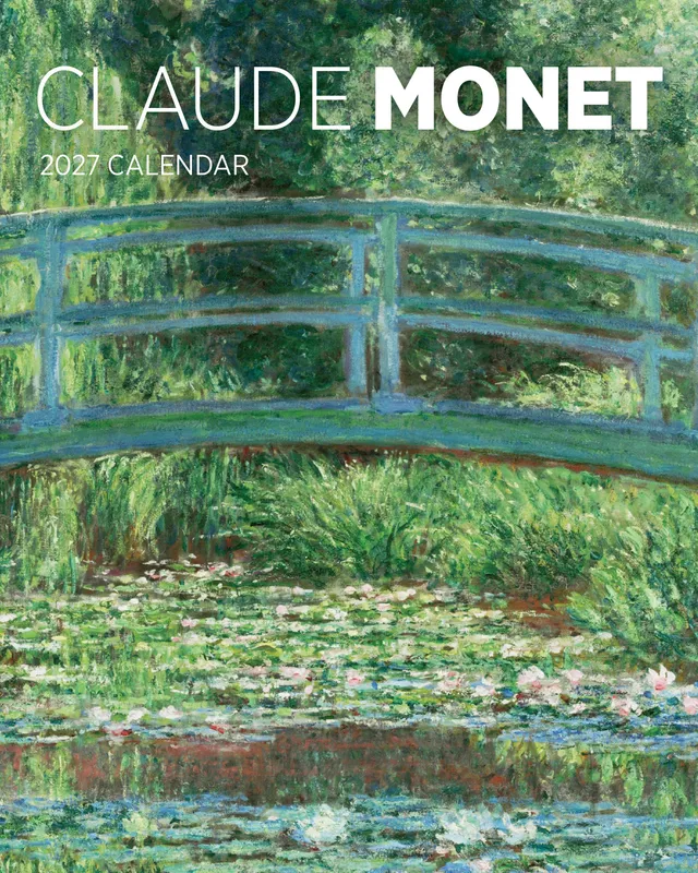 pomegranate-mini-calendar-claude-monet-2027-wandkalender image 1