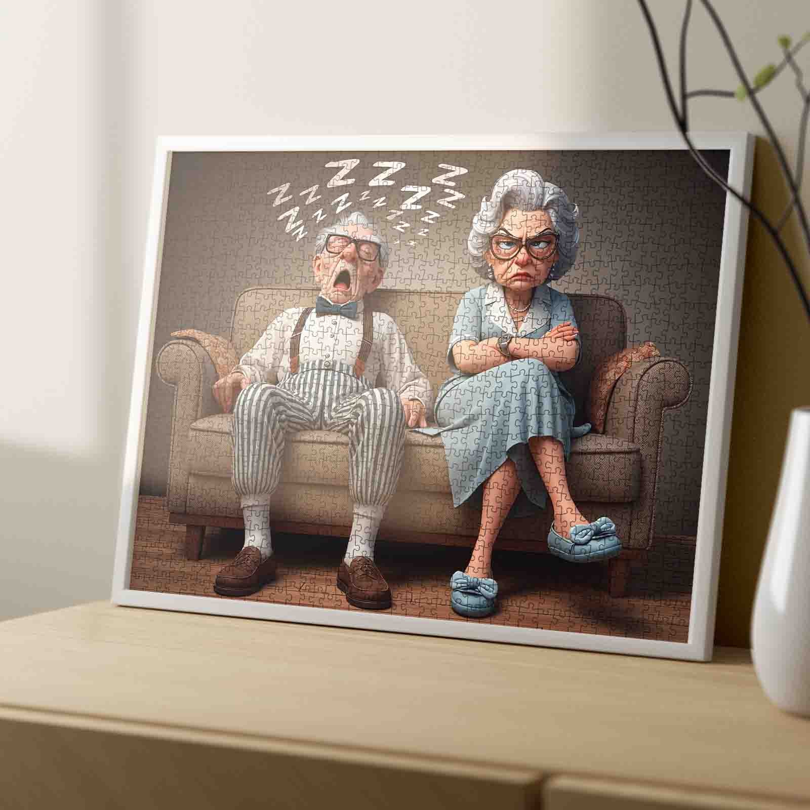 tucocoo-sleepy-grandpa-and-grumpy-grandma-puzzle-1000-teile image 4