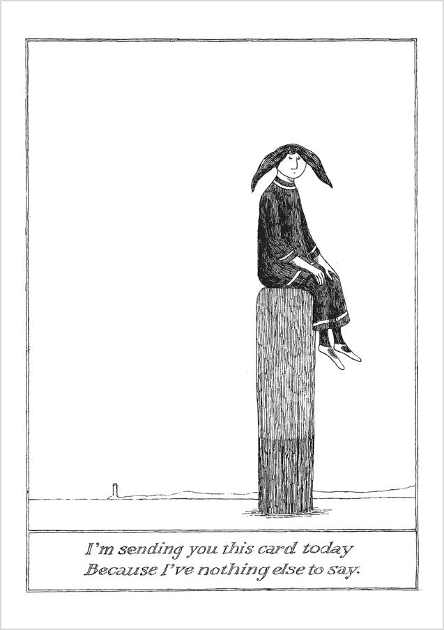 pomegranate-edward-gorey-blankokarte-humor-spruch image 1