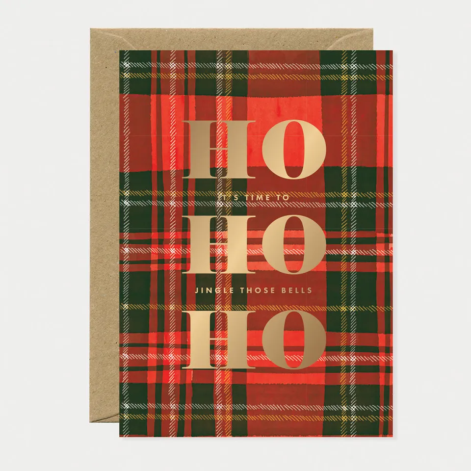 all-the-ways-to-say-jingle-those-bells-weihnachtskarte-a6-goldfolie image 1