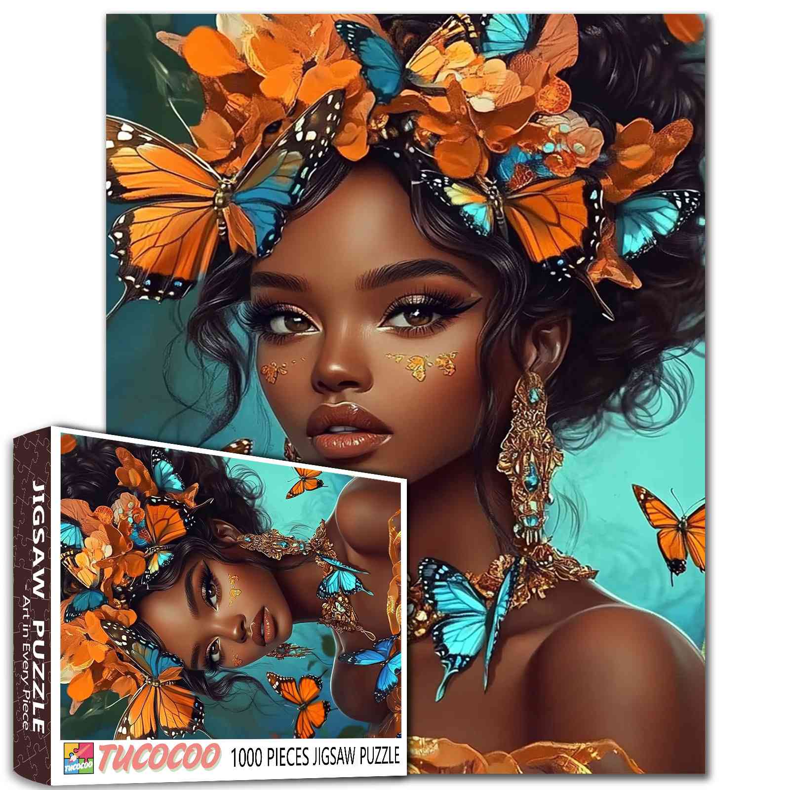 tucocoo-jigsaw-puzzles-butterfly-empress-puzzle-1000-teile image 1
