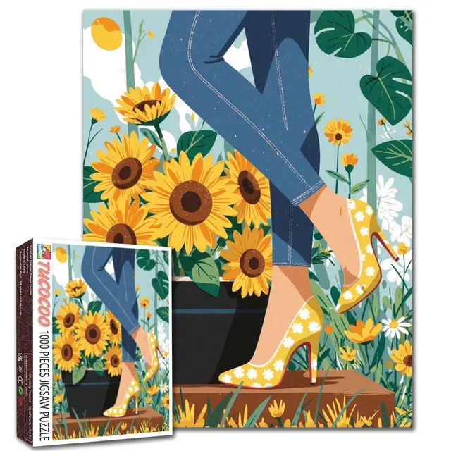 tucocoo-sunflower-elegance-puzzle-1000-teile-sonnenblumen image 1