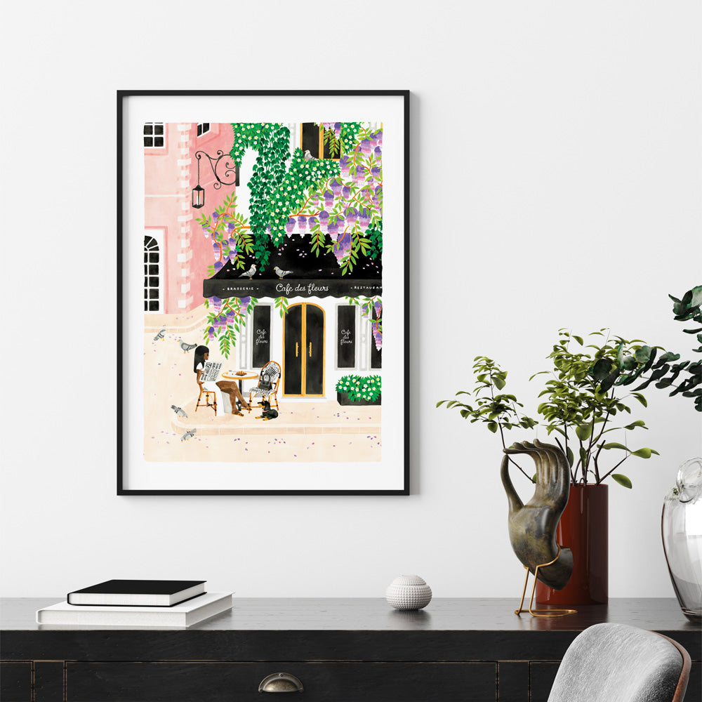all-the-ways-to-say-paris-poster-kunstdruck-stadtmotiv image 2