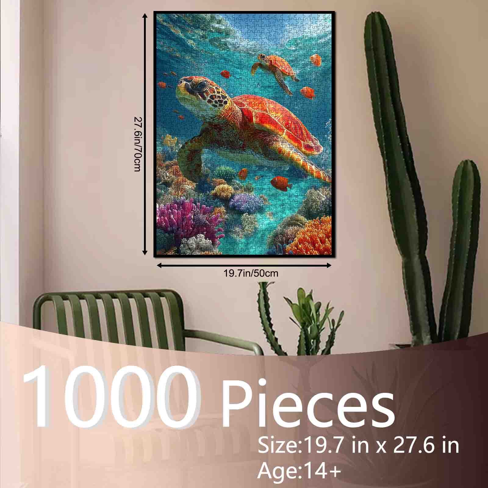 tucocoo-ocean-turtle-paradise-puzzle-1000-teile-meer image 5