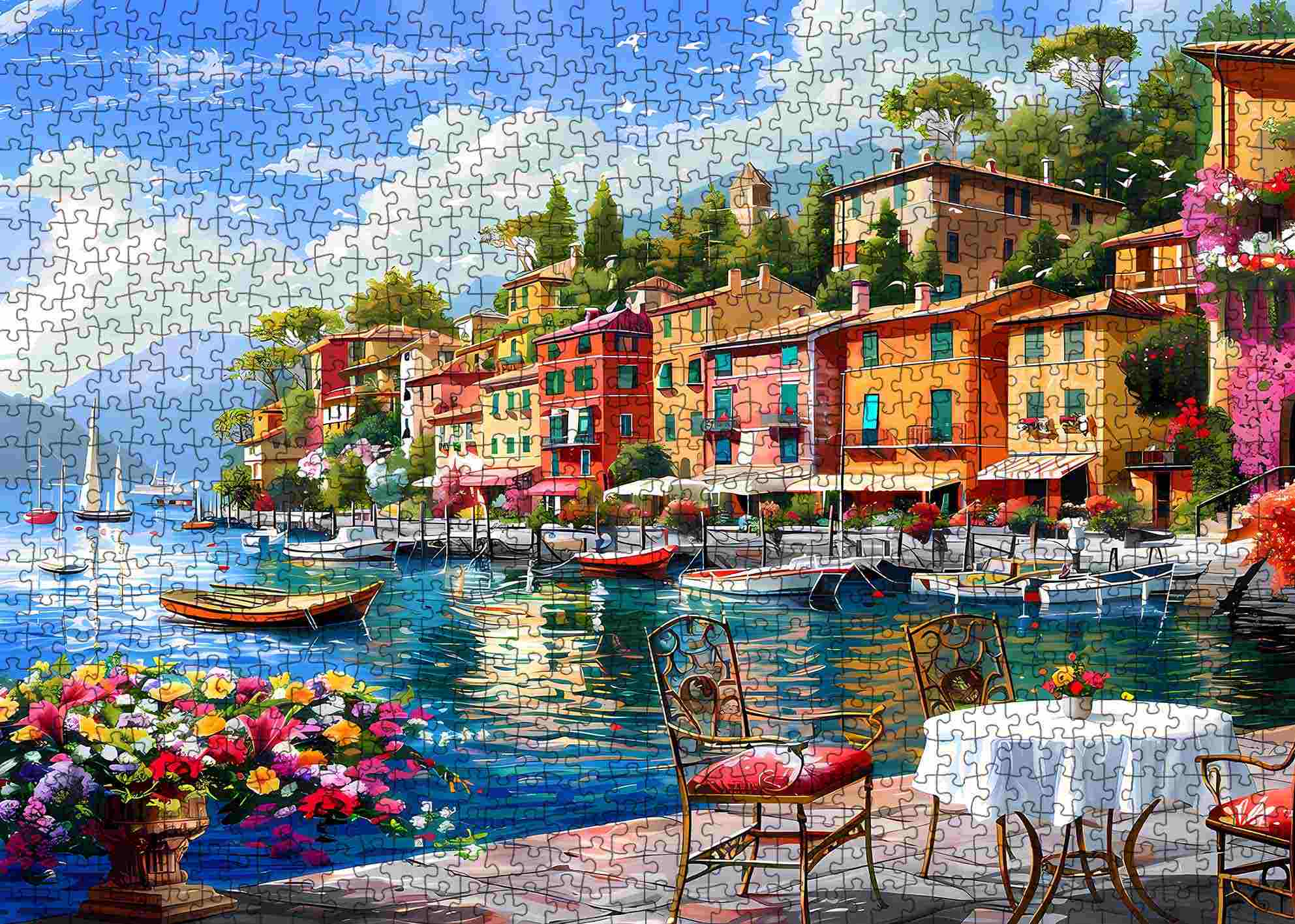 tucocoo-italy-harbor-puzzle-1000-teile-italien-hafen image 2