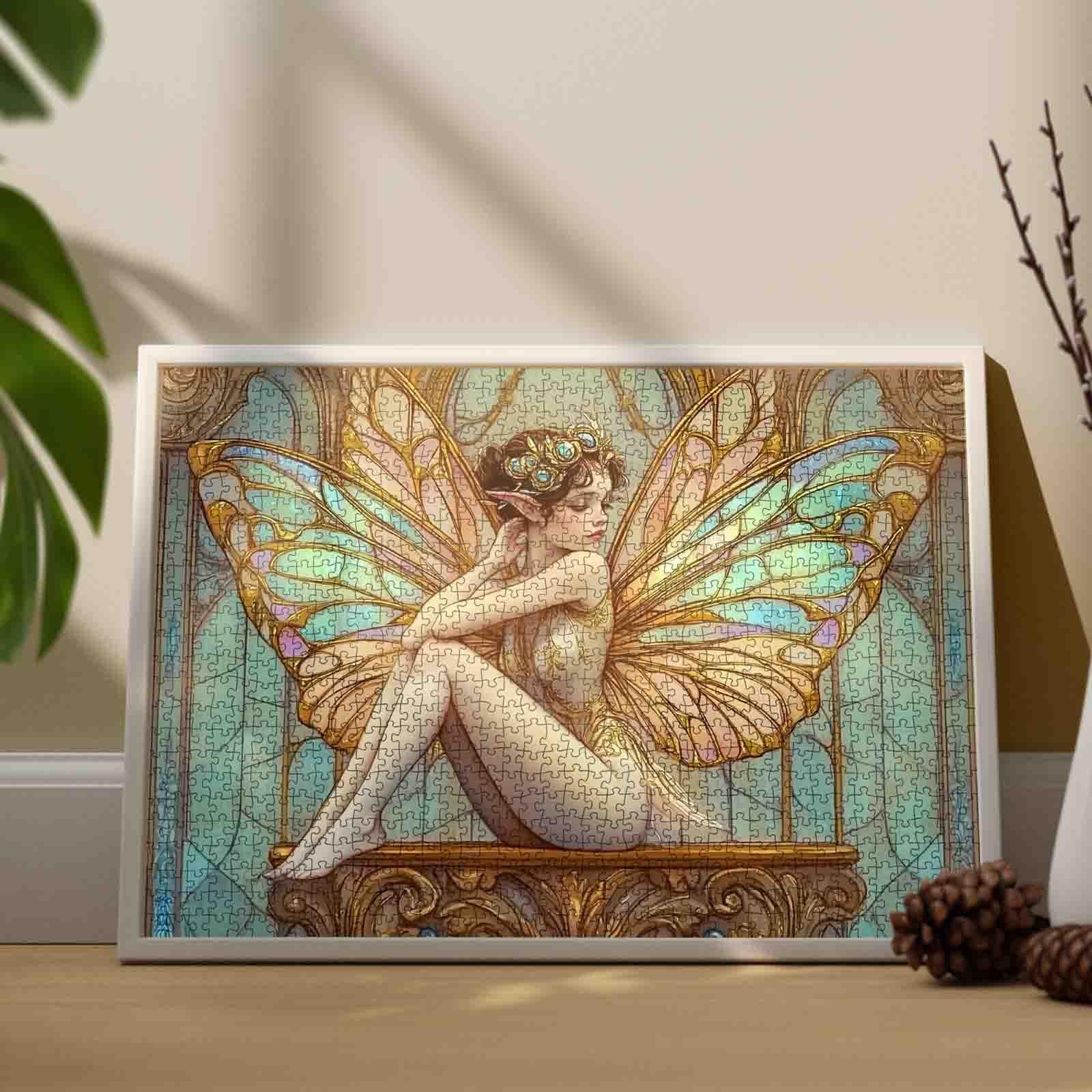 tucocoo-golden-winged-fairy-puzzle-1000-teile-fee-goldfl-gel image 3