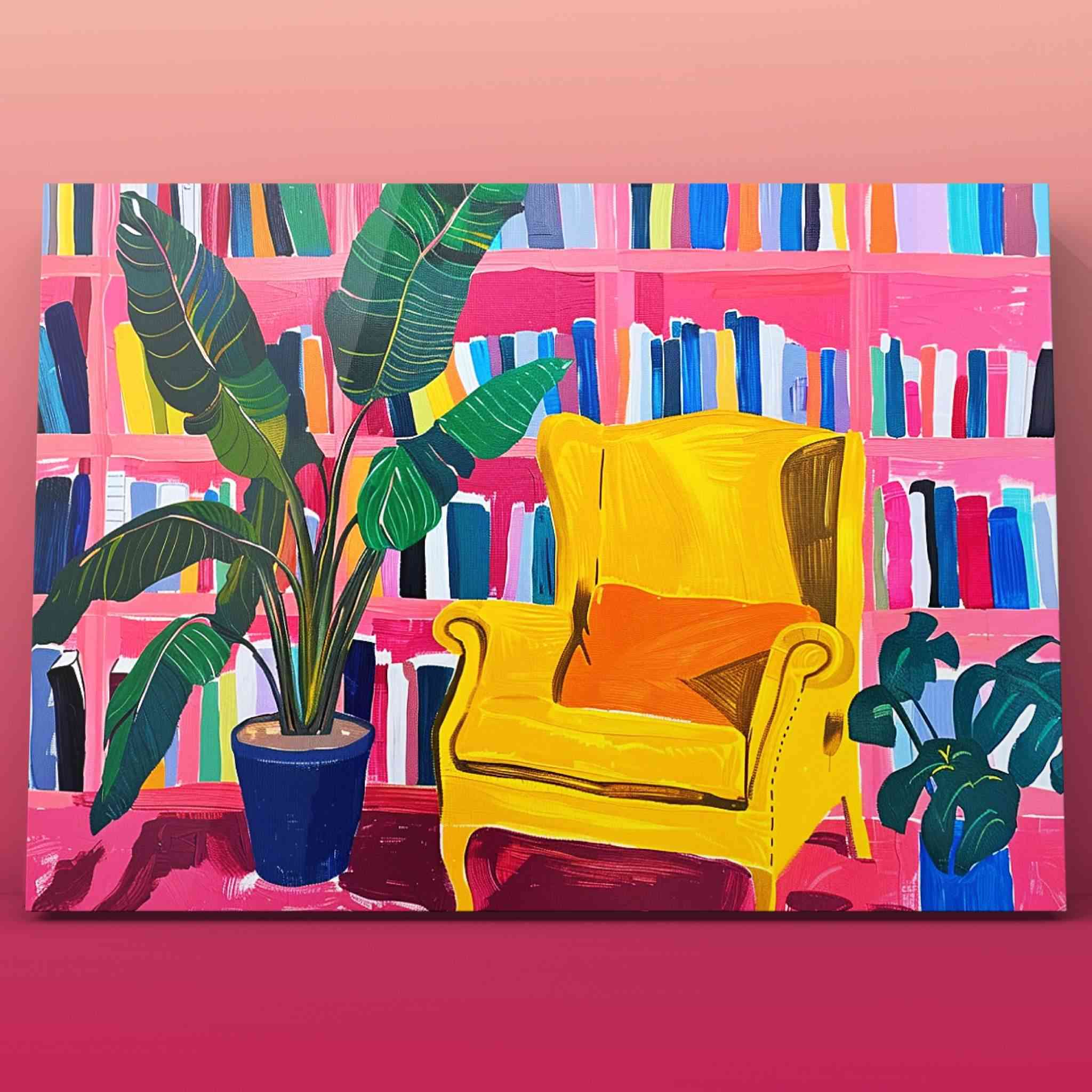 tucocoo-bright-reading-nook-malen-nach-zahlen-40x50-gelb image 2