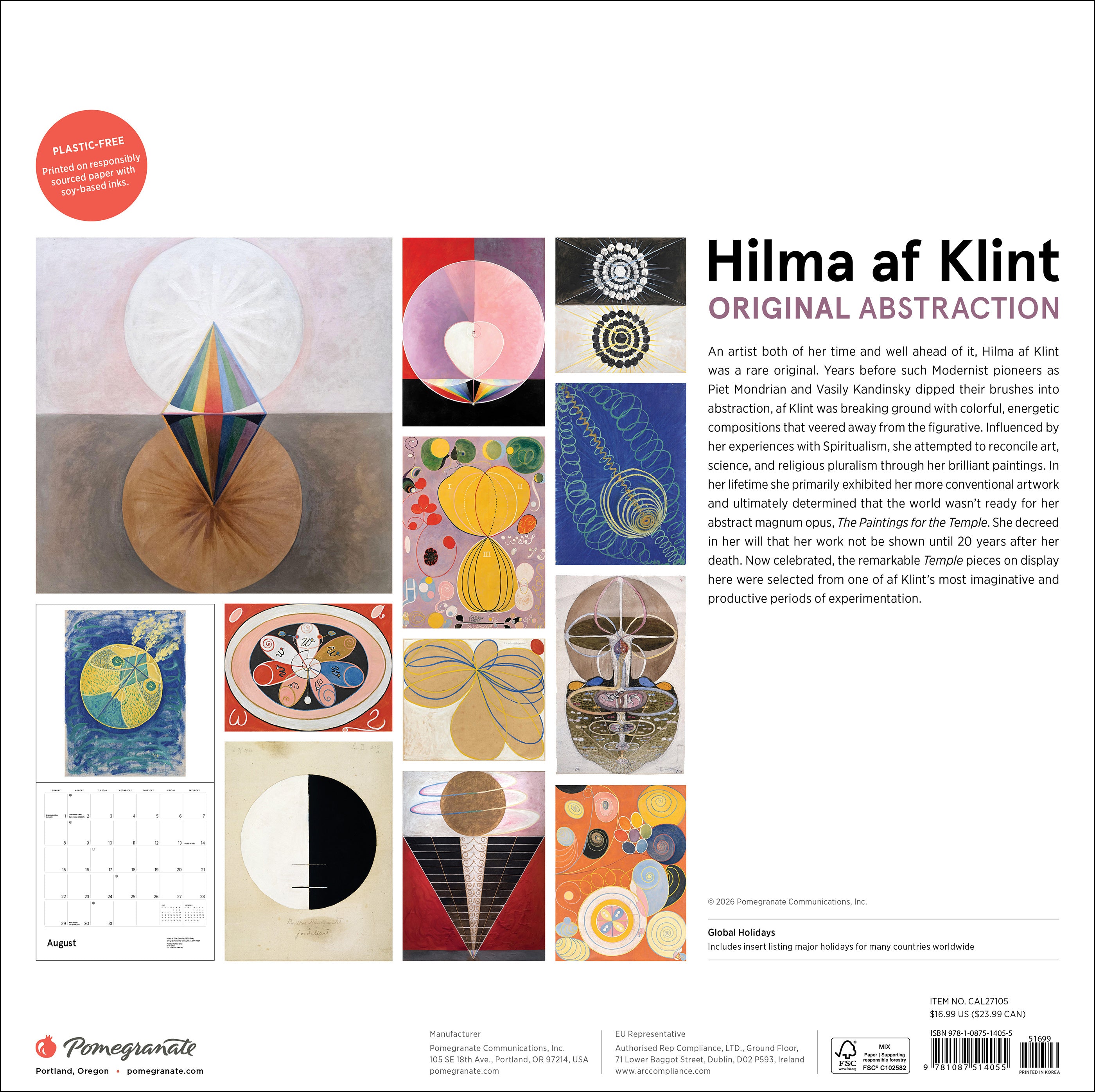 pomegranate-hilma-af-klint-original-abstraction-wandkalender-2027 image 8