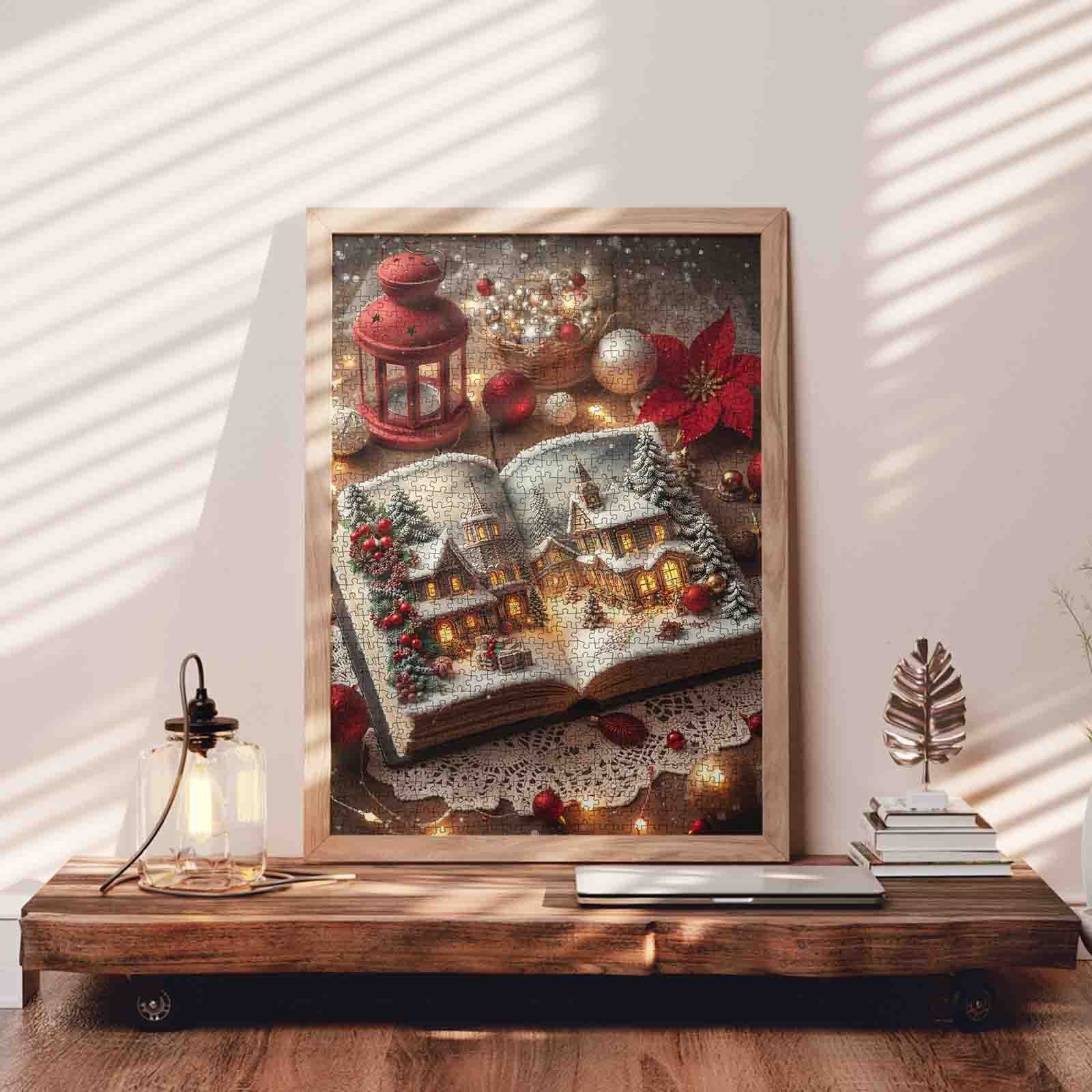 tucocoo-storybook-village-puzzle-1000-teile-weihnachtsdorf image 3