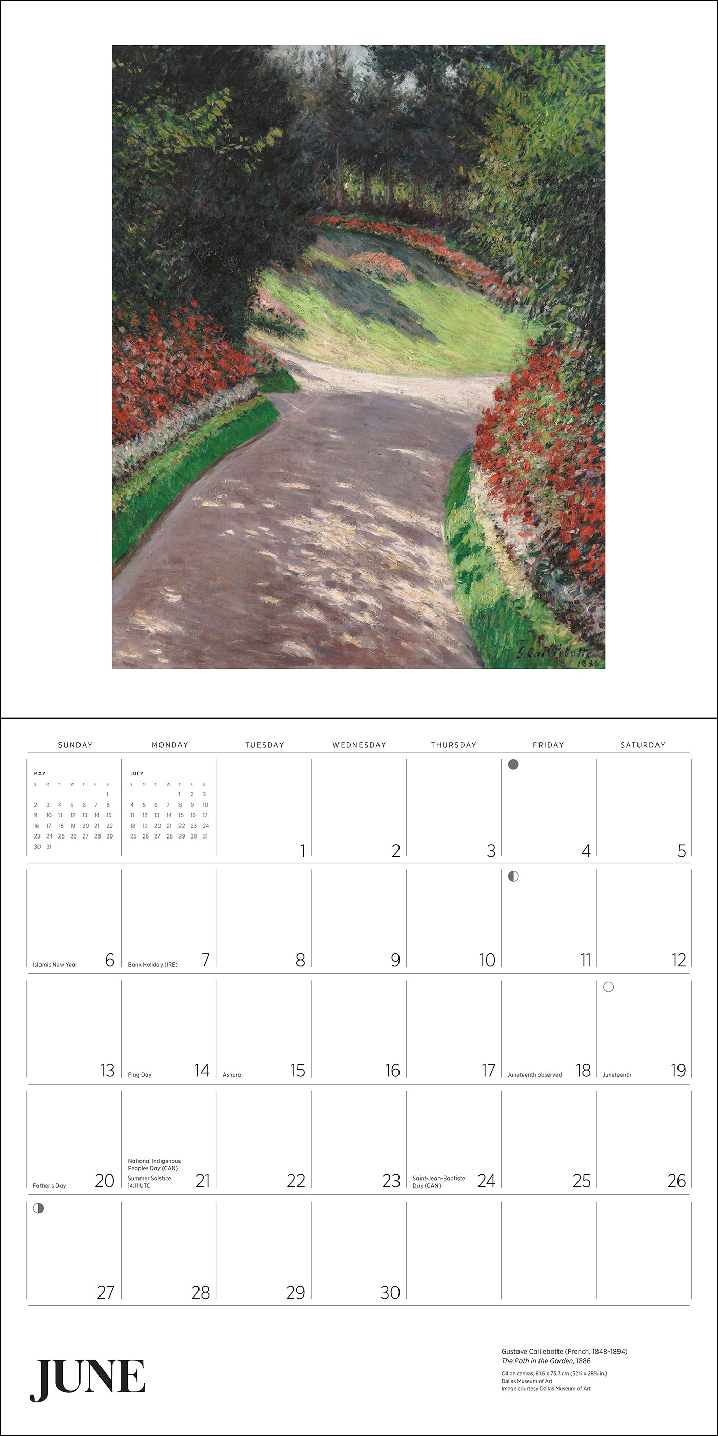 pomegranate-gardens-impressionists-2027-wandkalender-garten image 3