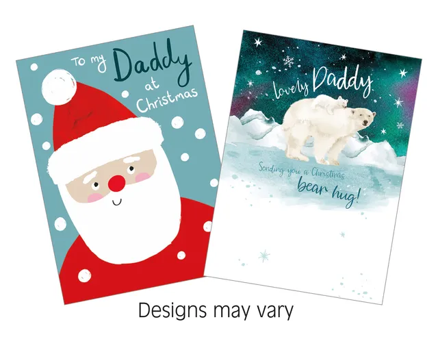 otter-house-christmas-daddy-weihnachtskarte-f-r-papa image 1