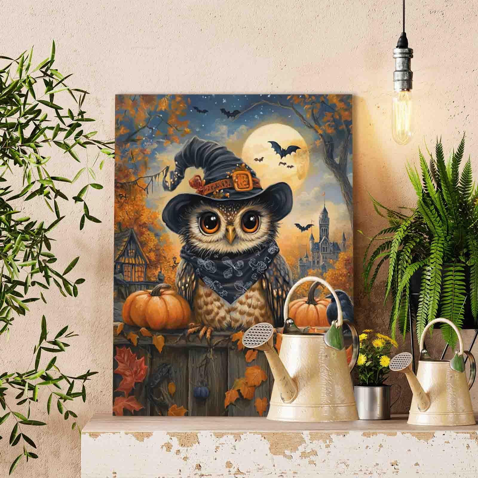 tucocoo-halloween-owl-malen-nach-zahlen-40x50cm-ohne-rahmen image 2