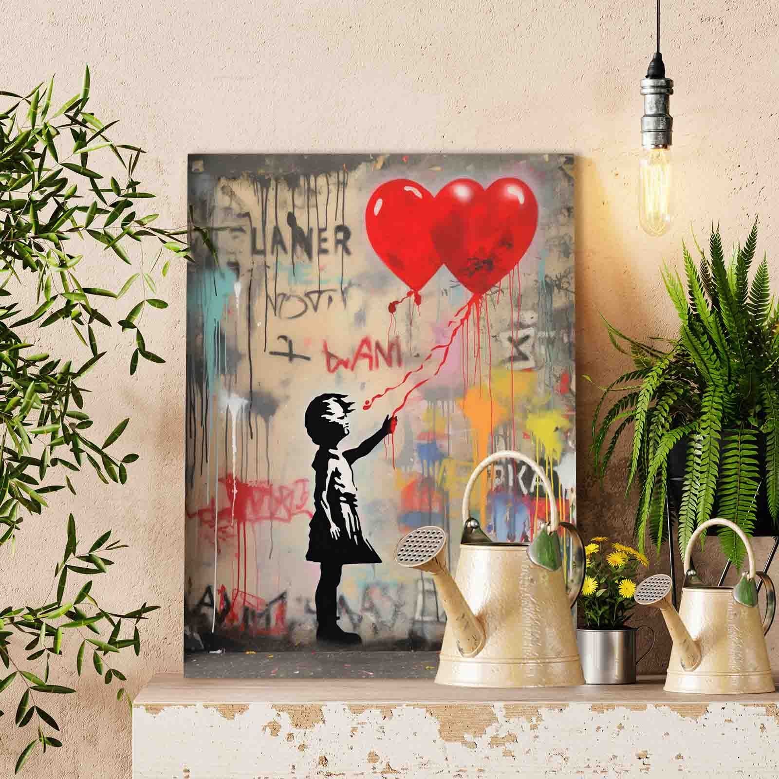 tucocoo-girl-with-two-heart-balloons-malen-nach-zahlen-40x50 image 2