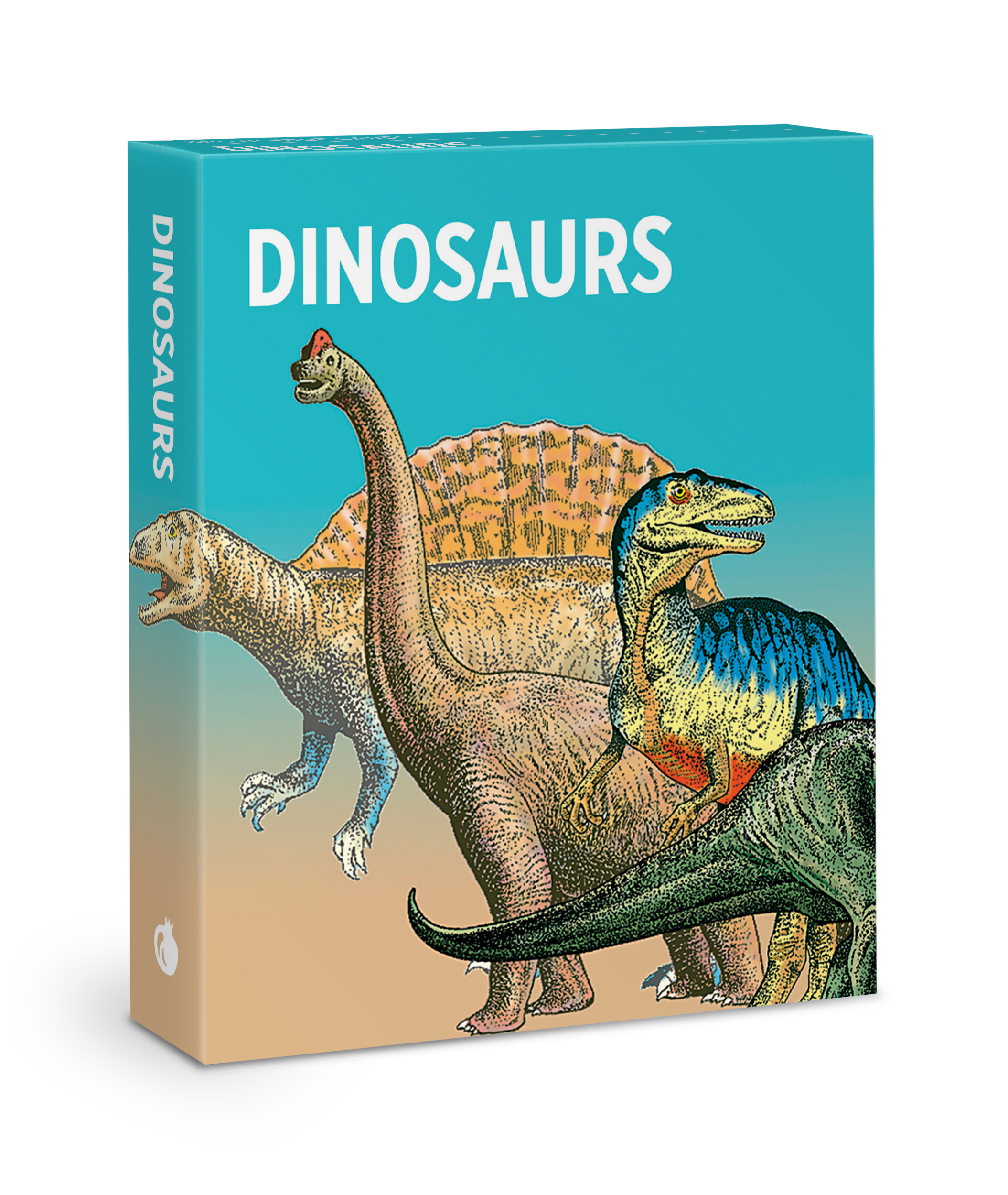 pomegranate-dinosaurier-lernkarten-knowledge-cards-48-karten image 1