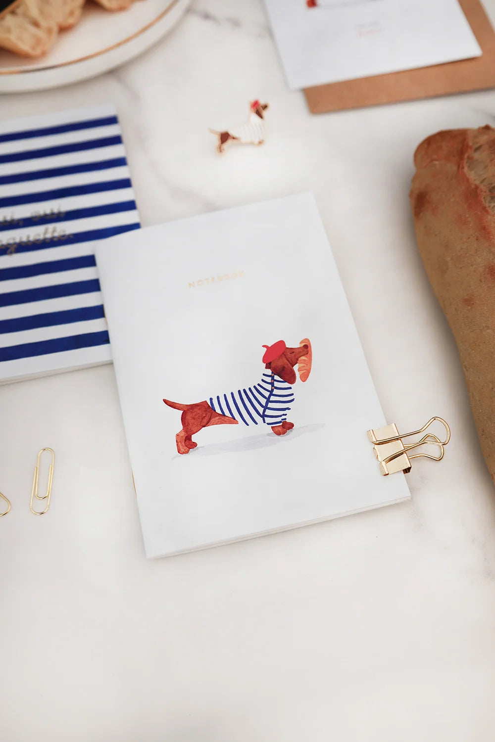 all-the-ways-to-say-oui-baguette-pocket-notebook-a6-duo-blanko image 7
