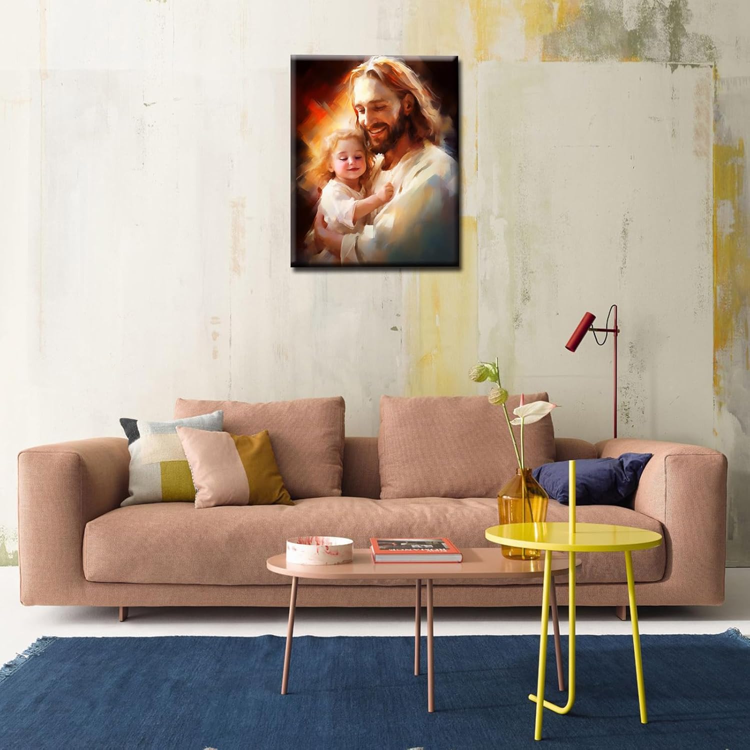 tucocoo-jesus-embracing-the-angel-baby-malen-nach-zahlen-40x50-ohne-rahmen image 3