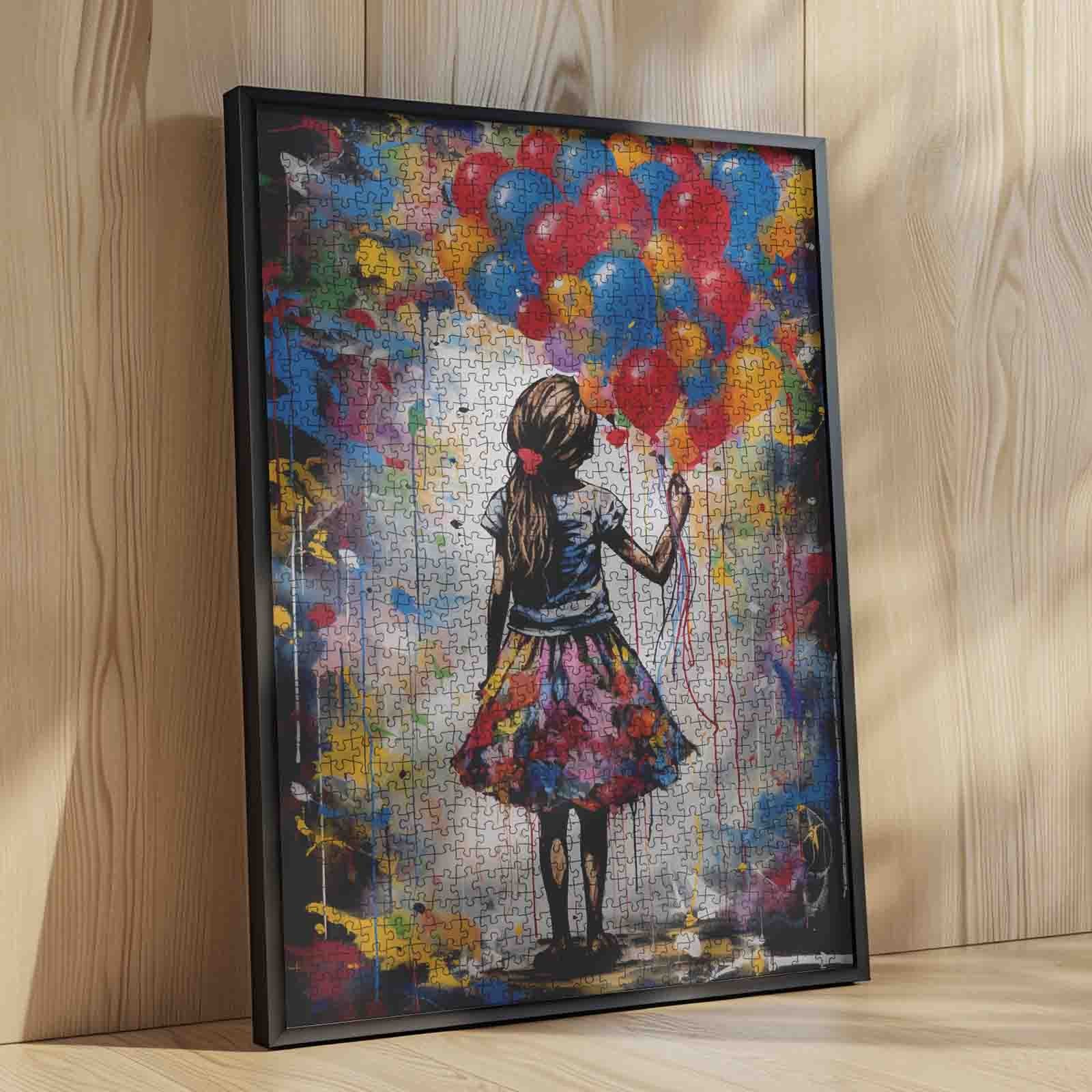 tucocoo-girl-with-colorful-balloons-puzzle-1000-teile image 4