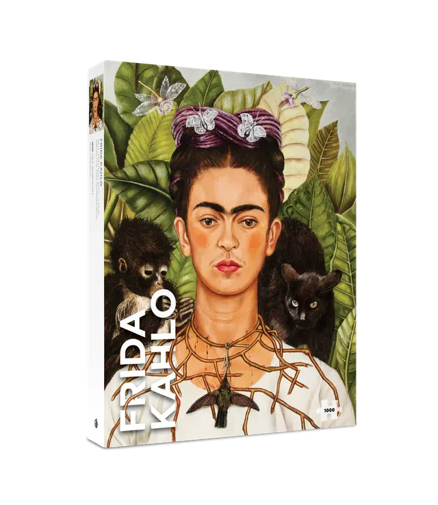 pomegranate-frida-kahlo-selbstportr-t-1000-teile-puzzle-kunst image 1