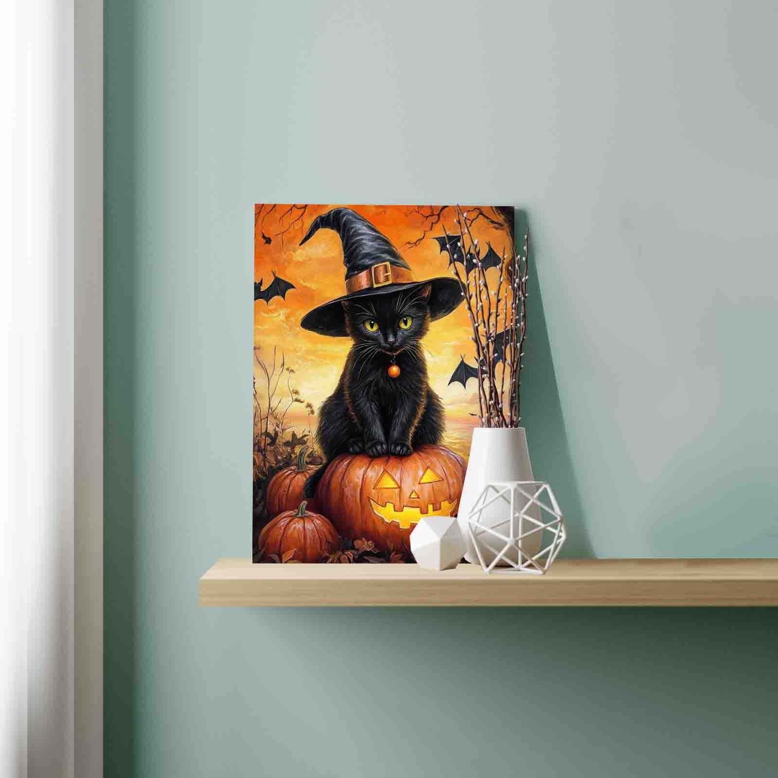 tucocoo-paint-by-numbers-witch-cat-pumpkin-magic-malen-nach-zahlen-40x50 image 3