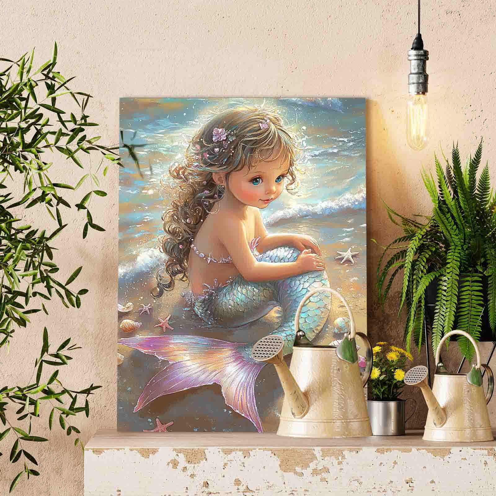 tucocoo-little-mermaid-malen-nach-zahlen-40x50cm-meer image 2