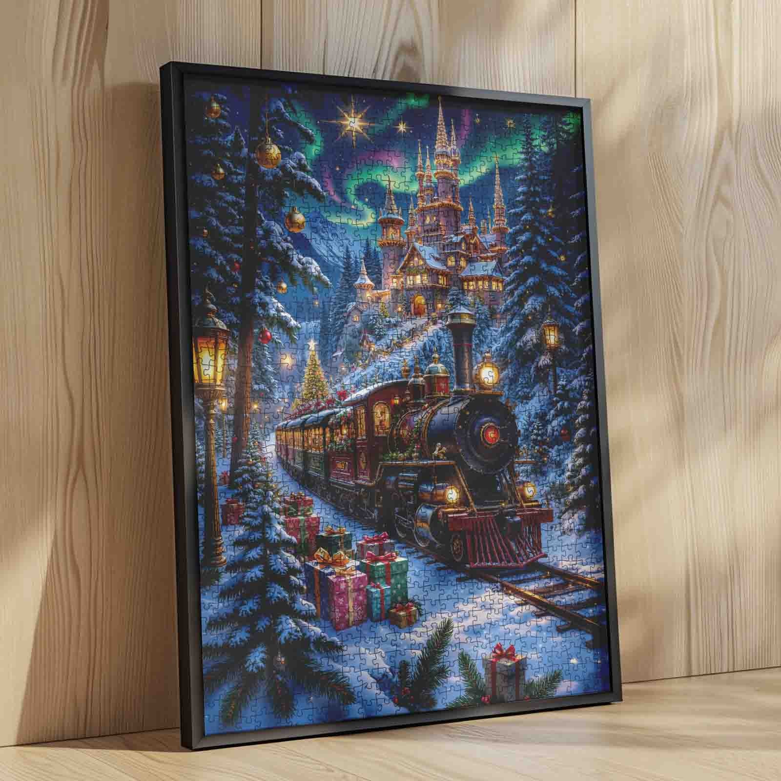 tucocoo-christmas-train-castle-puzzle-1000-teile-weihnachten image 4