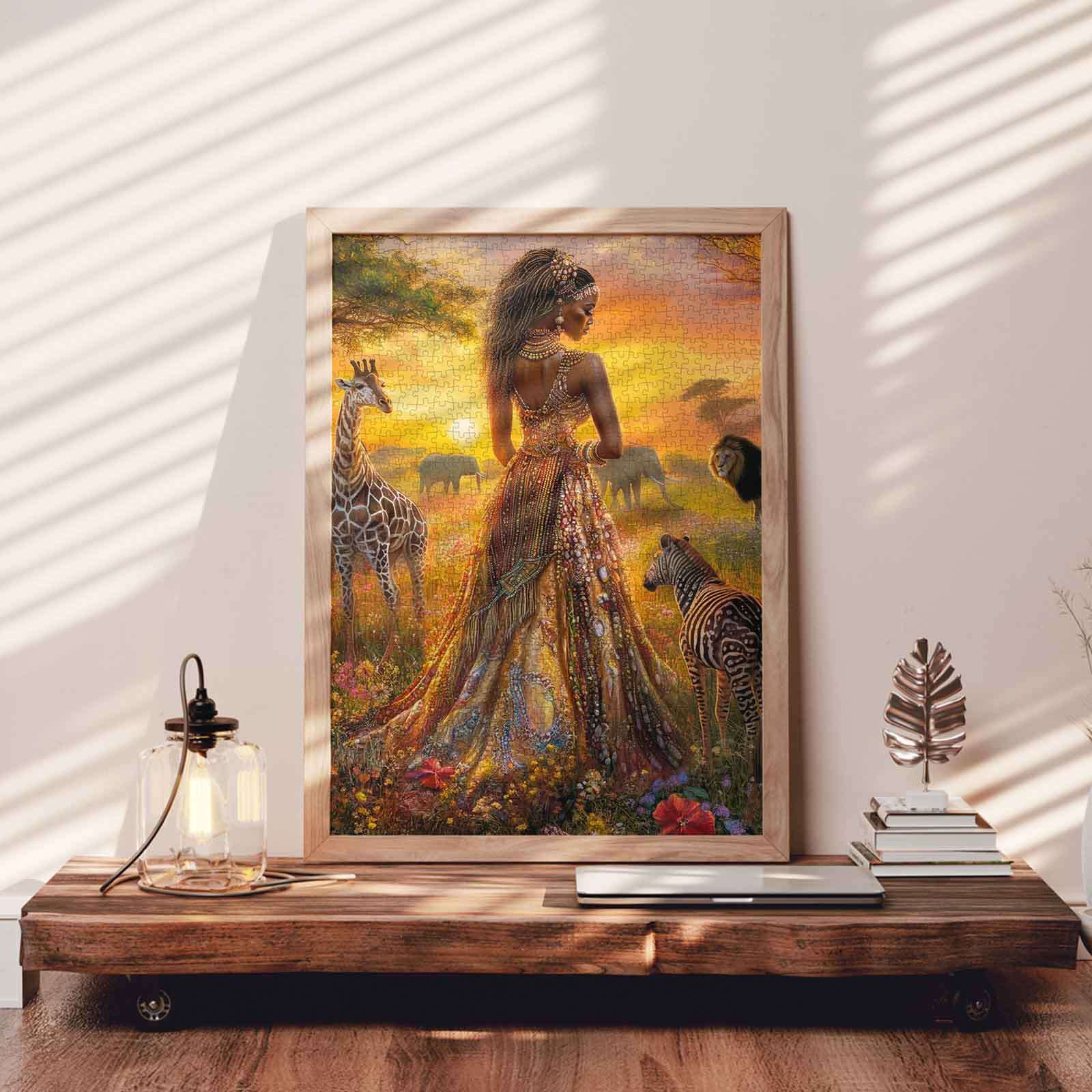 tucocoo-majestic-beauty-african-sunset-puzzle-1000-teile-afrika image 3