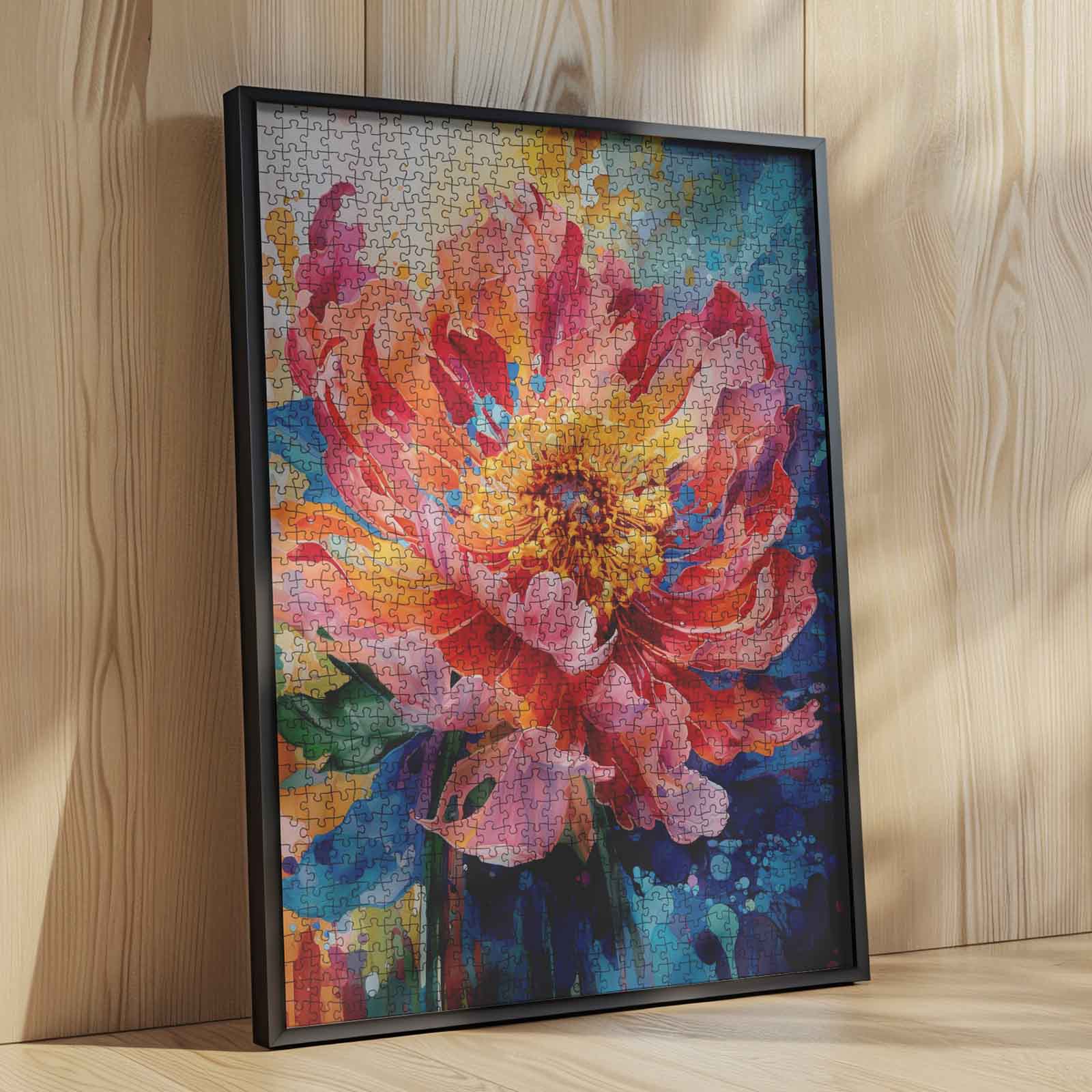 tucocoo-radiant-peony-burst-puzzle-1000-teile-pfingstrose image 4