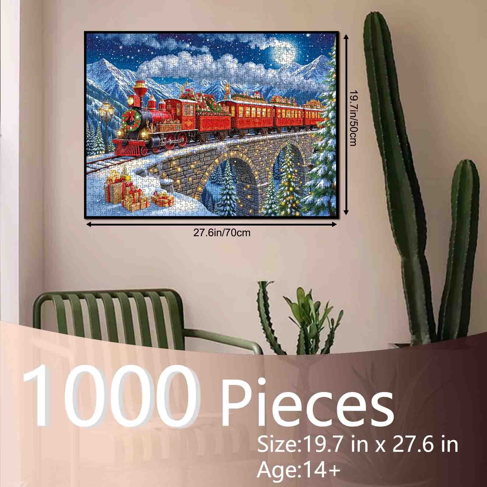 tucocoo-jigsaw-vintage-christmas-train-puzzle-1000-teile-weihnachten image 5