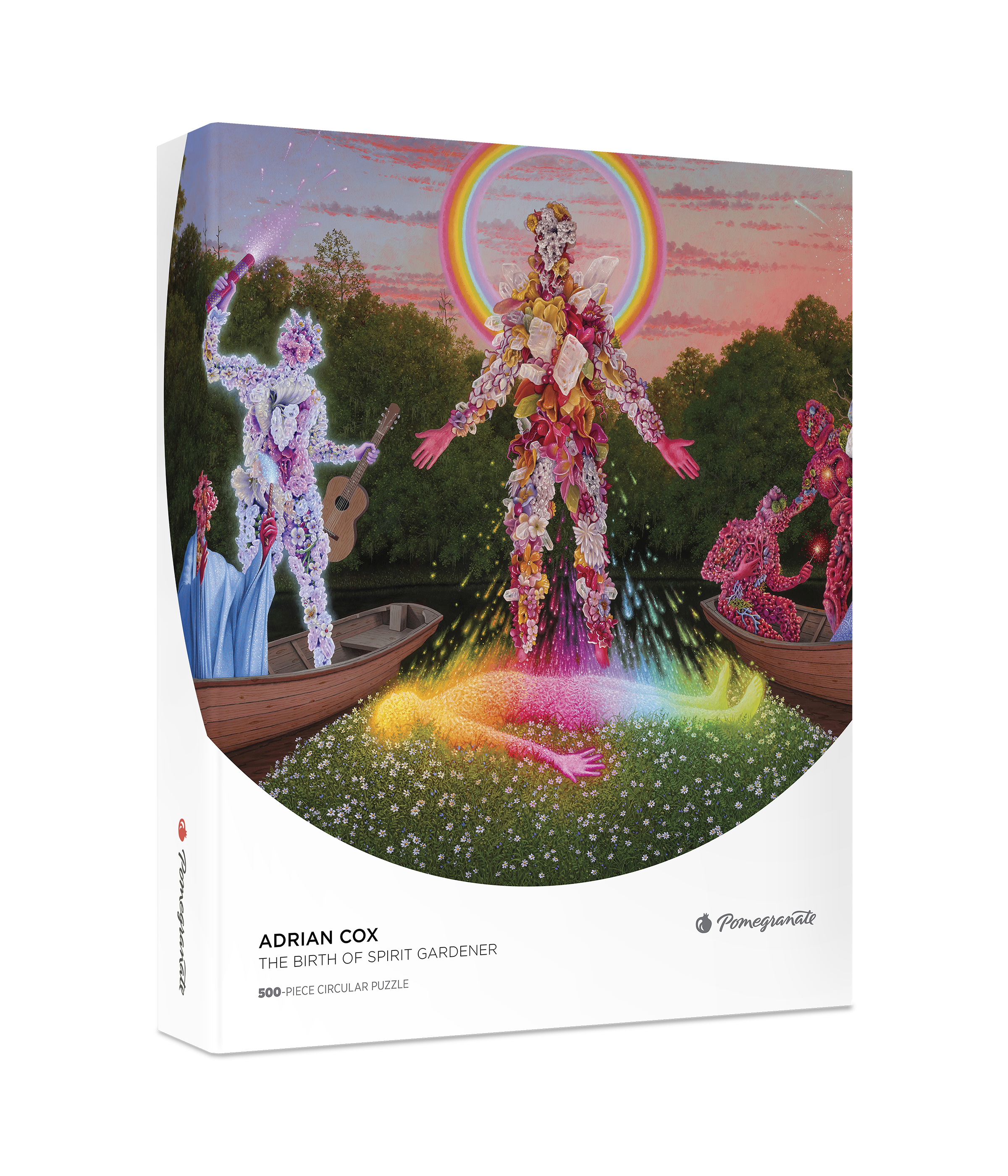 pomegranate-birth-of-spirit-gardener-puzzle-rund-500-teile image 1