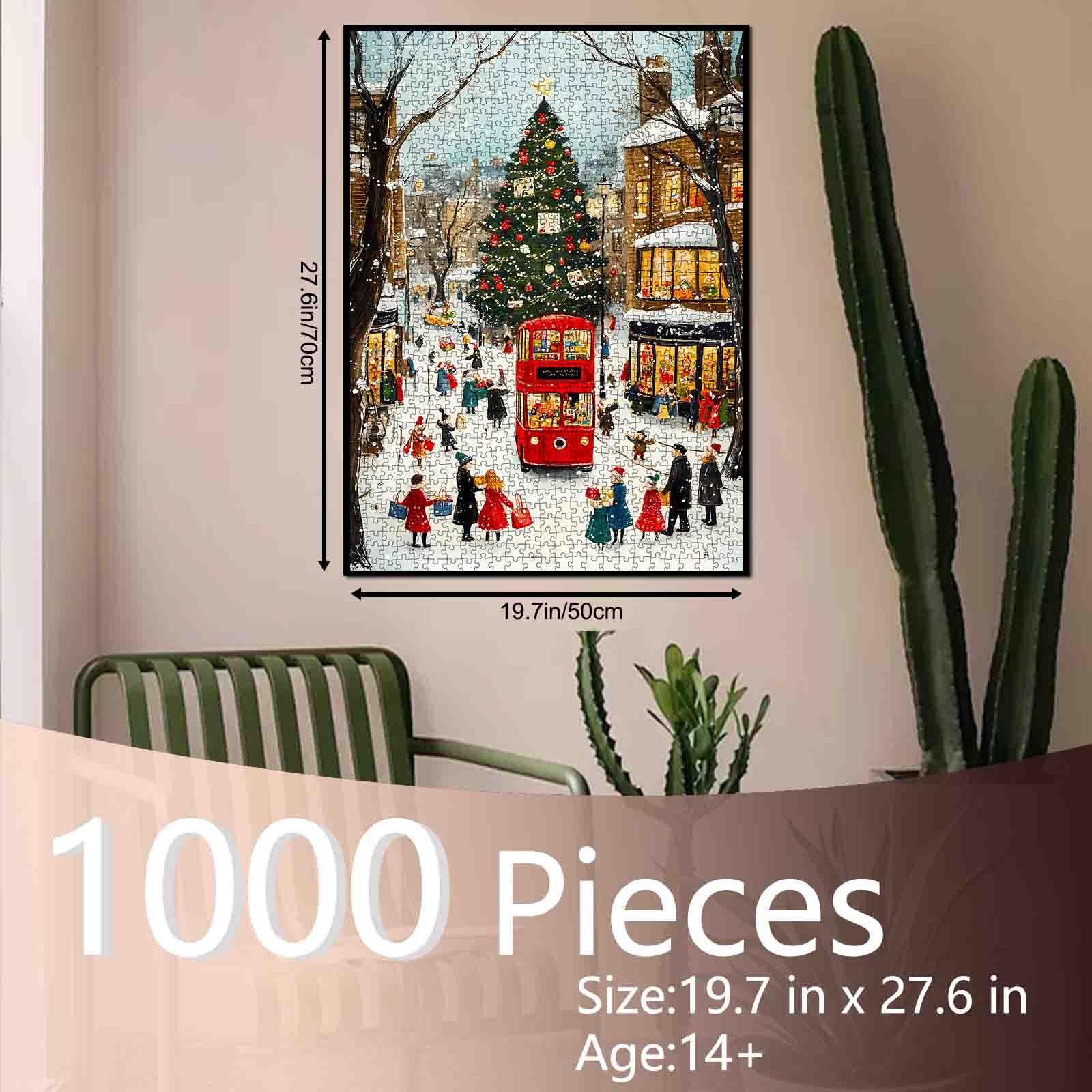 tucocoo-london-christmas-street-puzzle-1000-teile-weihnachten image 5
