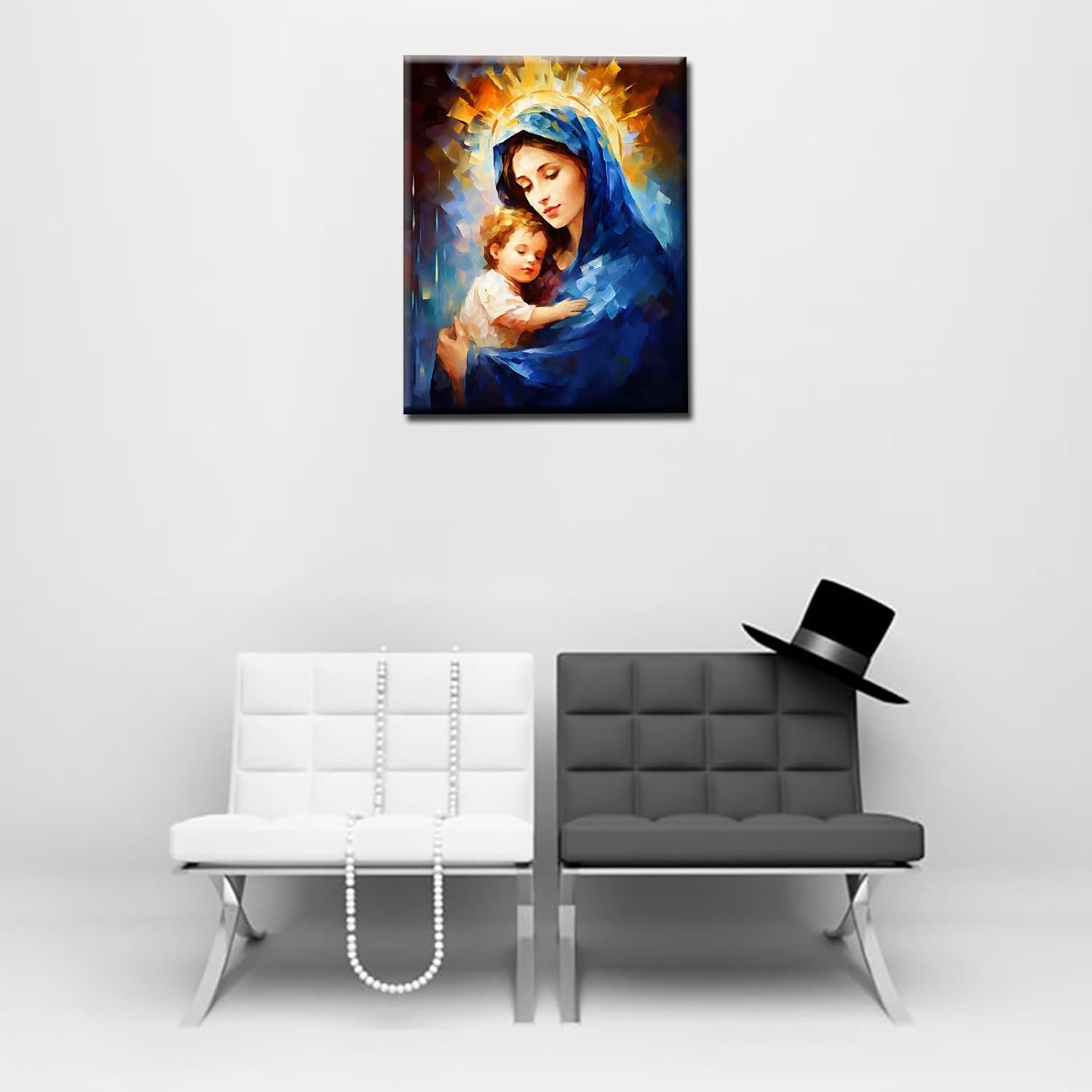 tucocoo-paint-mother-mary-baby-jesus-malen-nach-zahlen-40x50 image 3