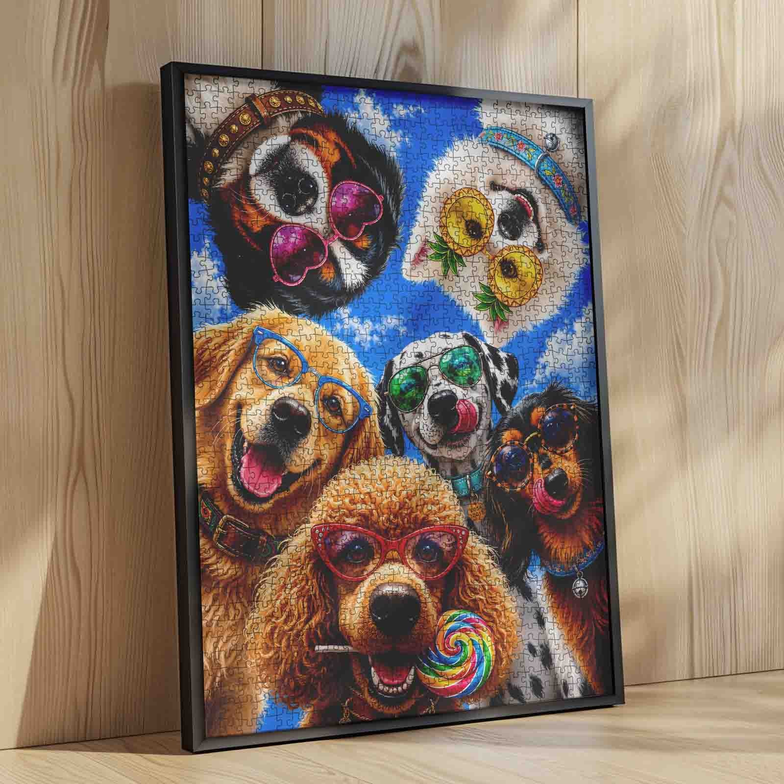 tucocoo-jigsaw-puzzles-funny-dogs-sunglasses-puzzle-1000-teile-hunde image 4