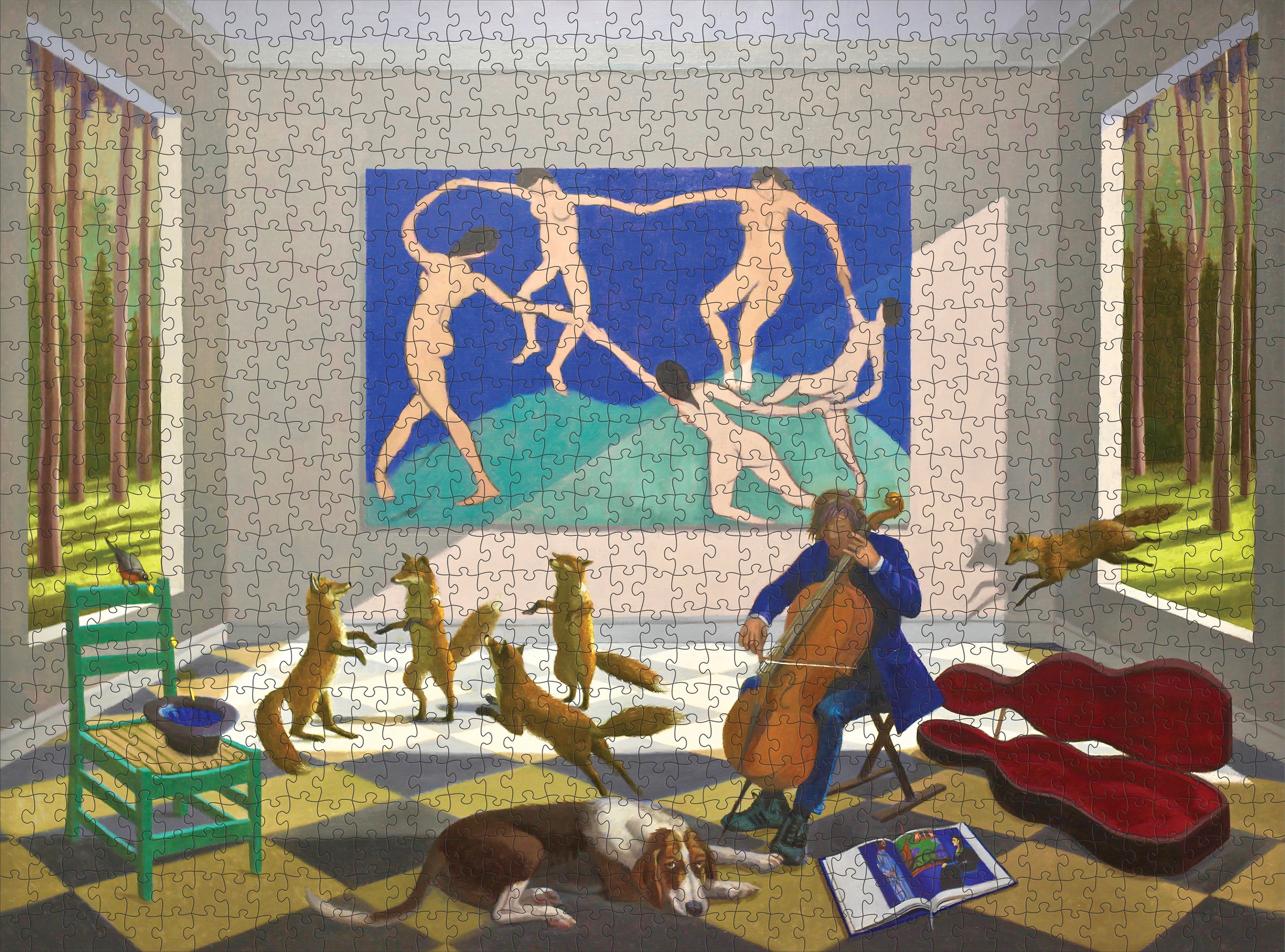 pomegranate-kathryn-freeman-dance-puzzle-1000-teile-fuchs image 2