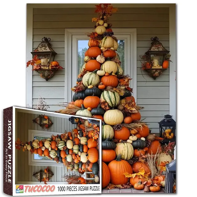 tucocoo-pumpkin-harvest-tower-puzzle-1000-teile-k-rbismotiv image 1