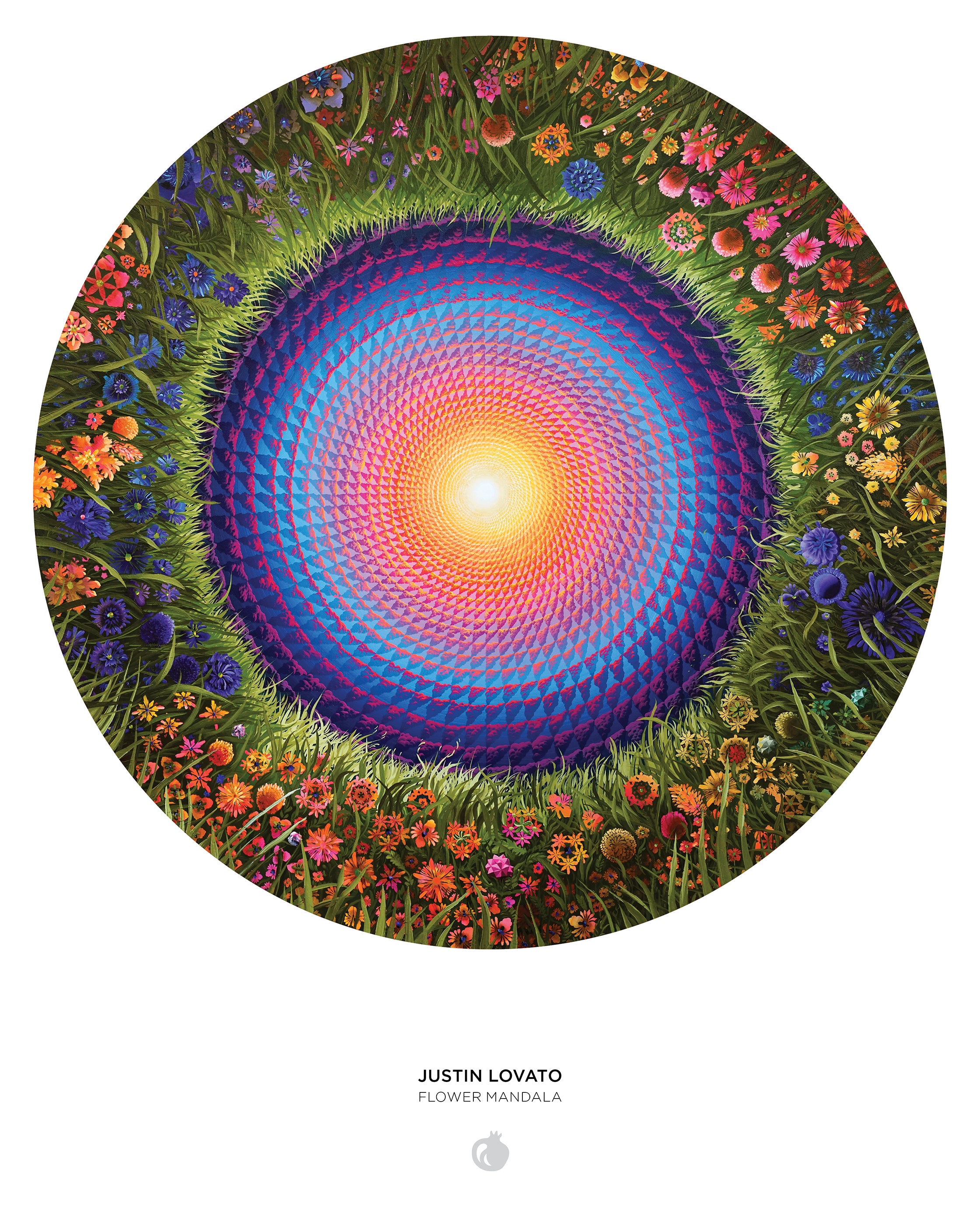 pomegranate-justin-lovato-flower-mandala-500-teile-puzzle-rund image 3