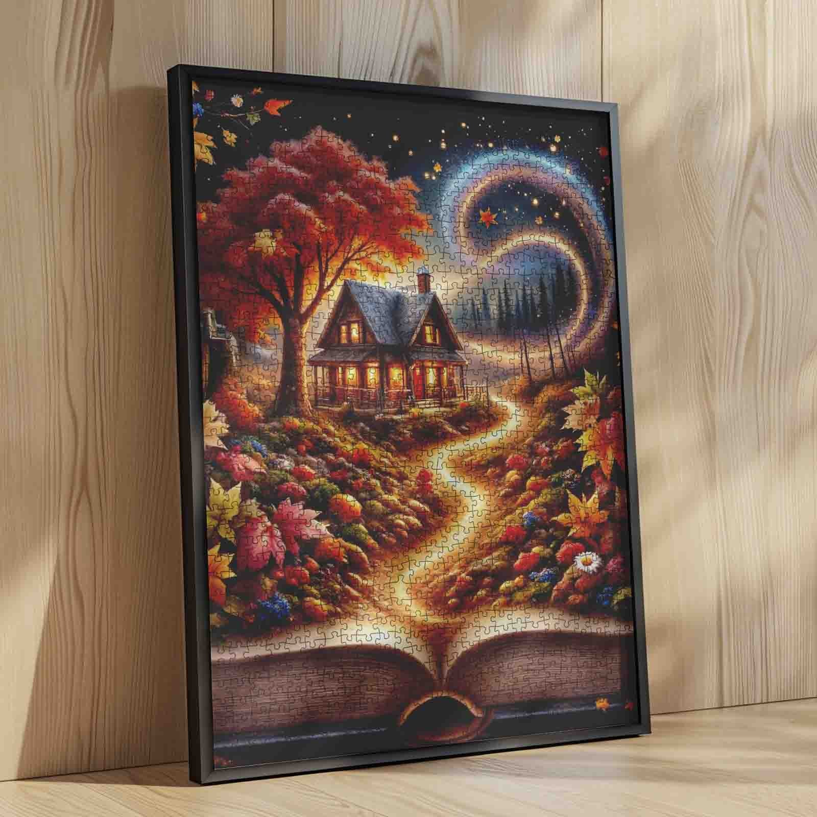 tucocoo-autumn-tale-cottage-puzzle-1000-teile-herbst image 4
