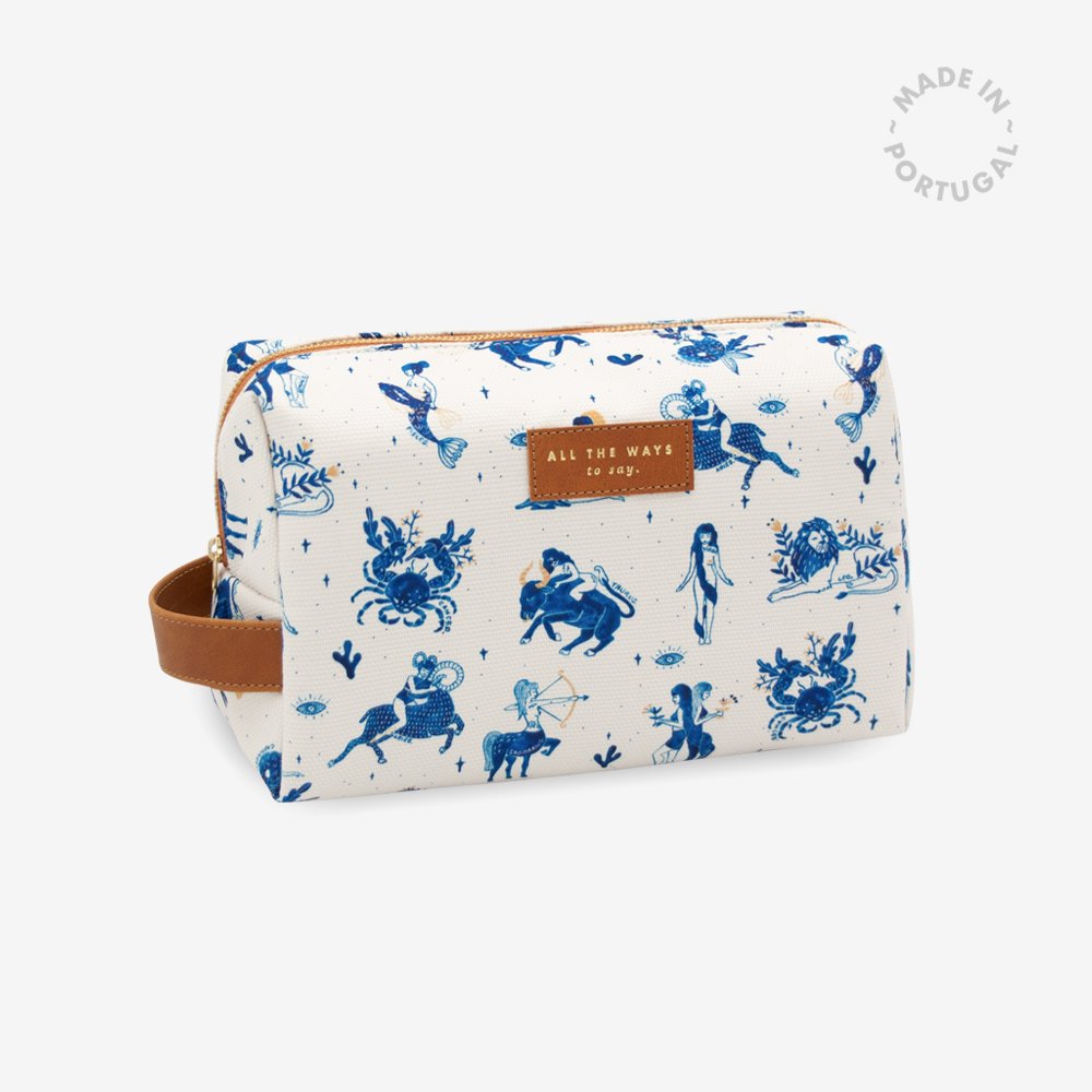 all-the-ways-to-say-astro-kulturtasche-blau-sterne-recycelt image 1